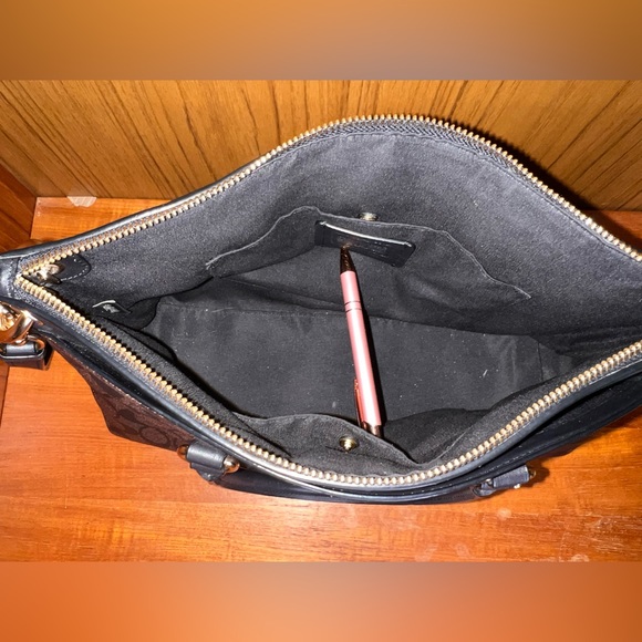 COACH Mia Satchel In Signature Canvas - Picture 7 of 12